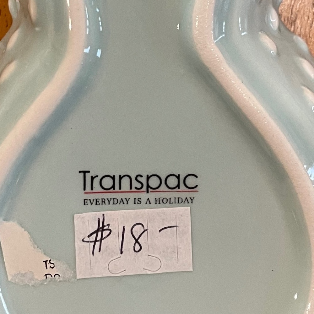 Light Blue Ceramic Bunny Dish - Picture 8 of 15